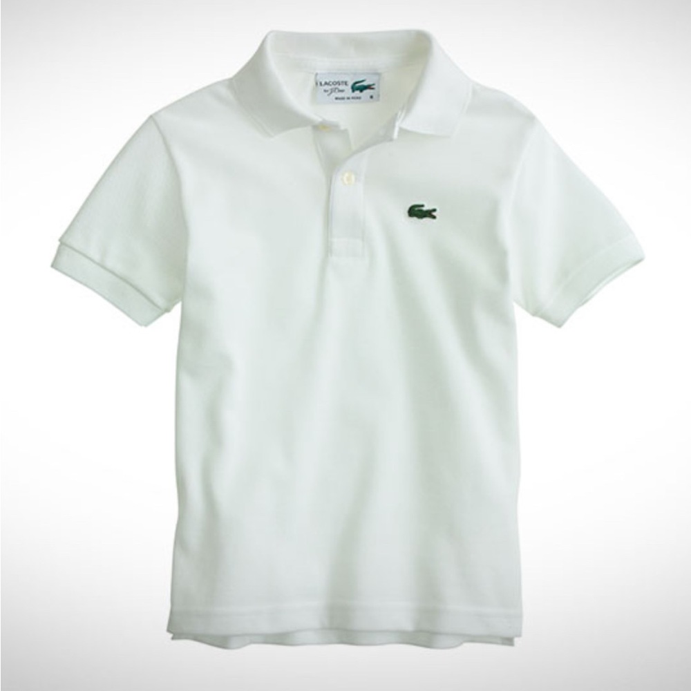 Lacoste for J. Crew Men’s Polo Shirt in White